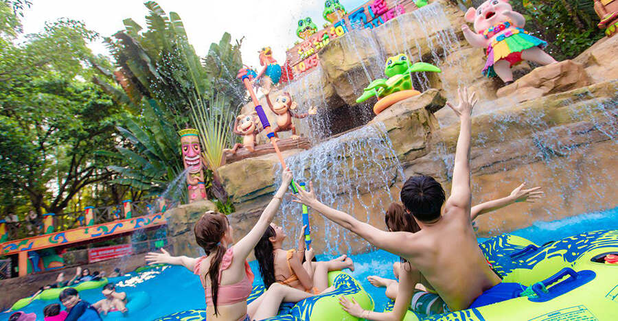长隆水上乐园：百变乐园 一站体验全部